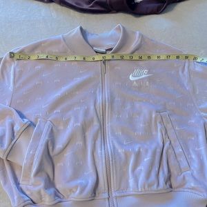 Nike Air Velour cropped jacket SZ M